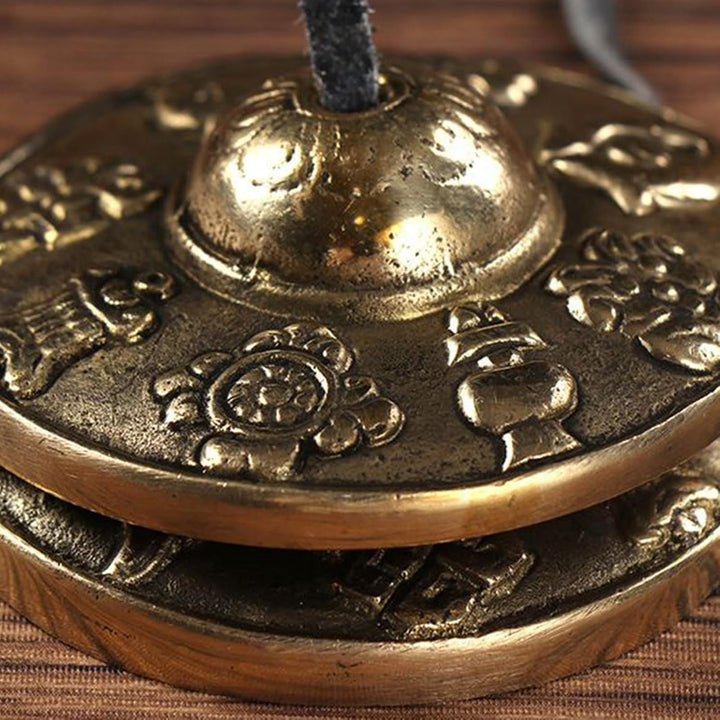 Tibetische Zimbeln - Entspannende Spirituelle National - Meditation und Yoga Ritual Instrument - Für