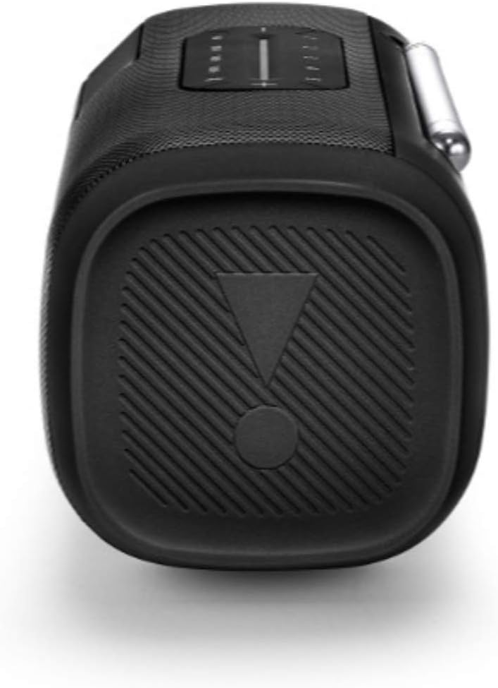 JBL Tuner Radiorekorder - Schwarz – Tragbarer Bluetooth Lautsprecher mit DAB+ und UKW Radio – MP3 fä