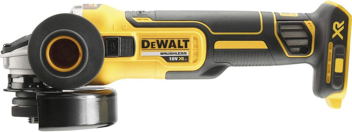 Dewalt 18 Volt 125 mm Akku-Winkelschleifer DCG405NT (bürstenloser Motor, 9.000 U/min, M14, inkl. Sch