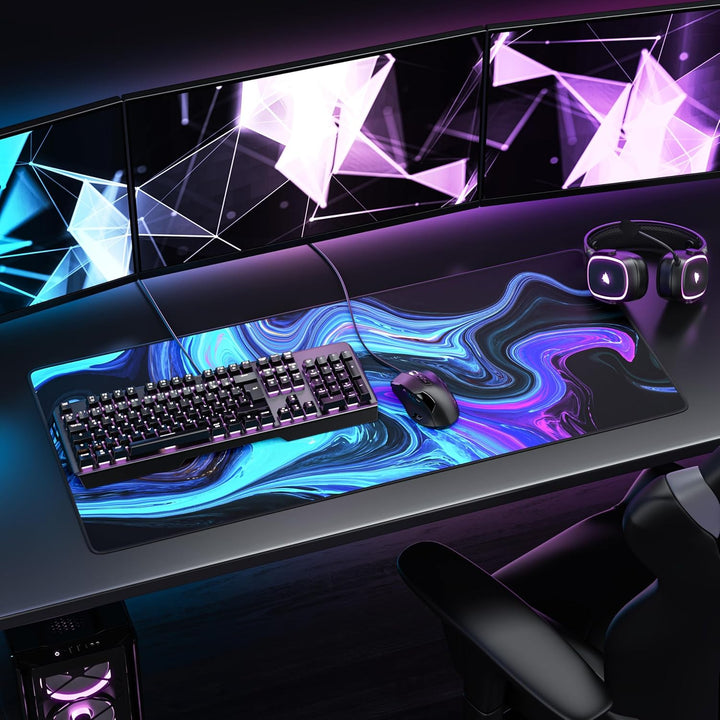 TITANWOLF - XXL Speed Gaming Mauspad 900x400mm - XXL Mousepad - Tischunterlage Large Size - verbesse