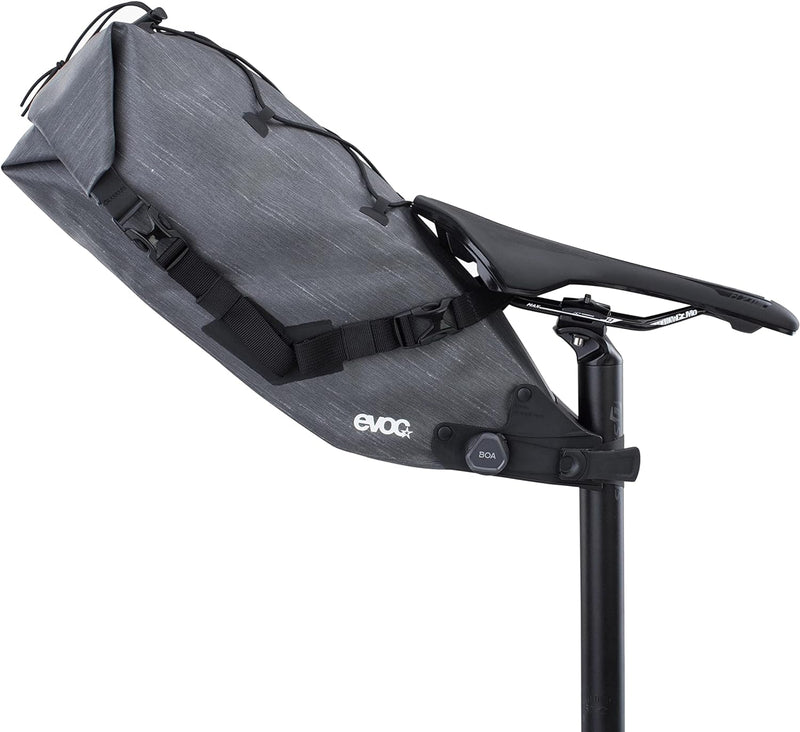 EVOC SEAT PACK BOA WP 8, praktische Satteltasche (wasserfeste Bikebag, leichtes Fahrradzubehör, Fahr