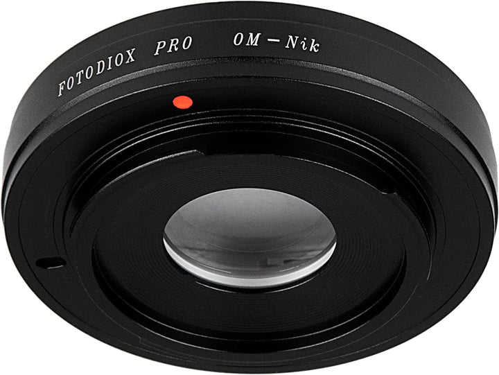 Fotodiox Pro Lens Mount Adapter Compatible with Olympus OM 35mm Film Lenses on Nikon F-Mount Cameras