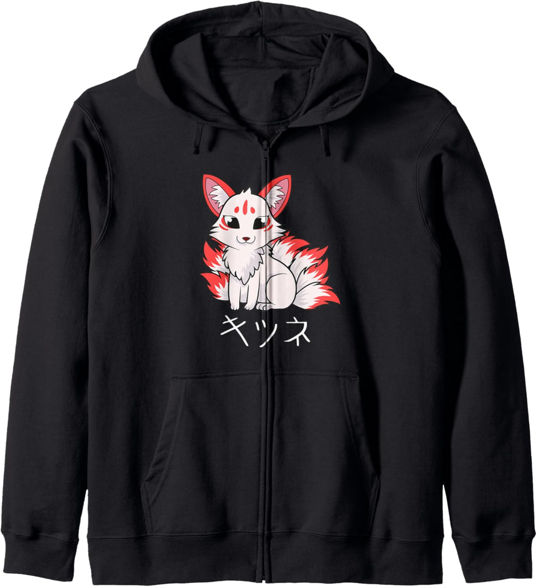 Japanisch Kitsune Kapuzenjacke