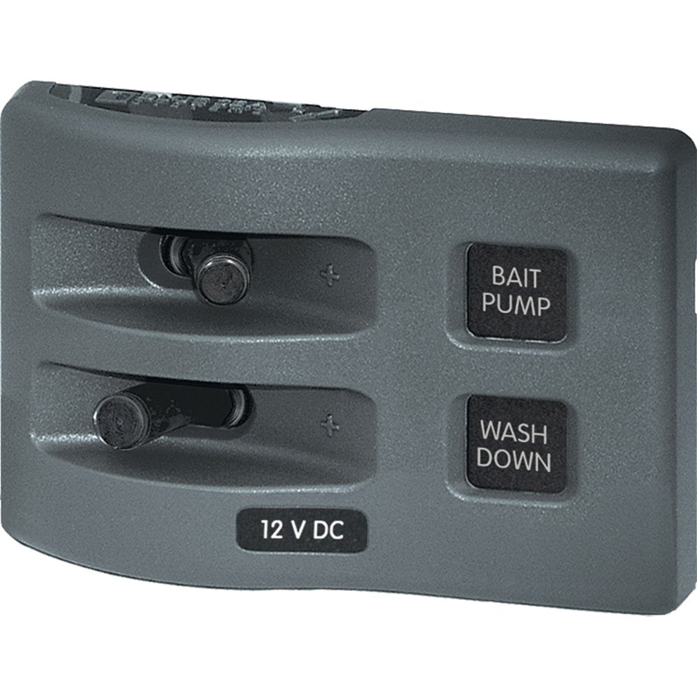 Blue Sea Systems WeatherDeck Wasserdicht Panels 2 Pos., nur Schalter, 2 Pos., nur Schalter