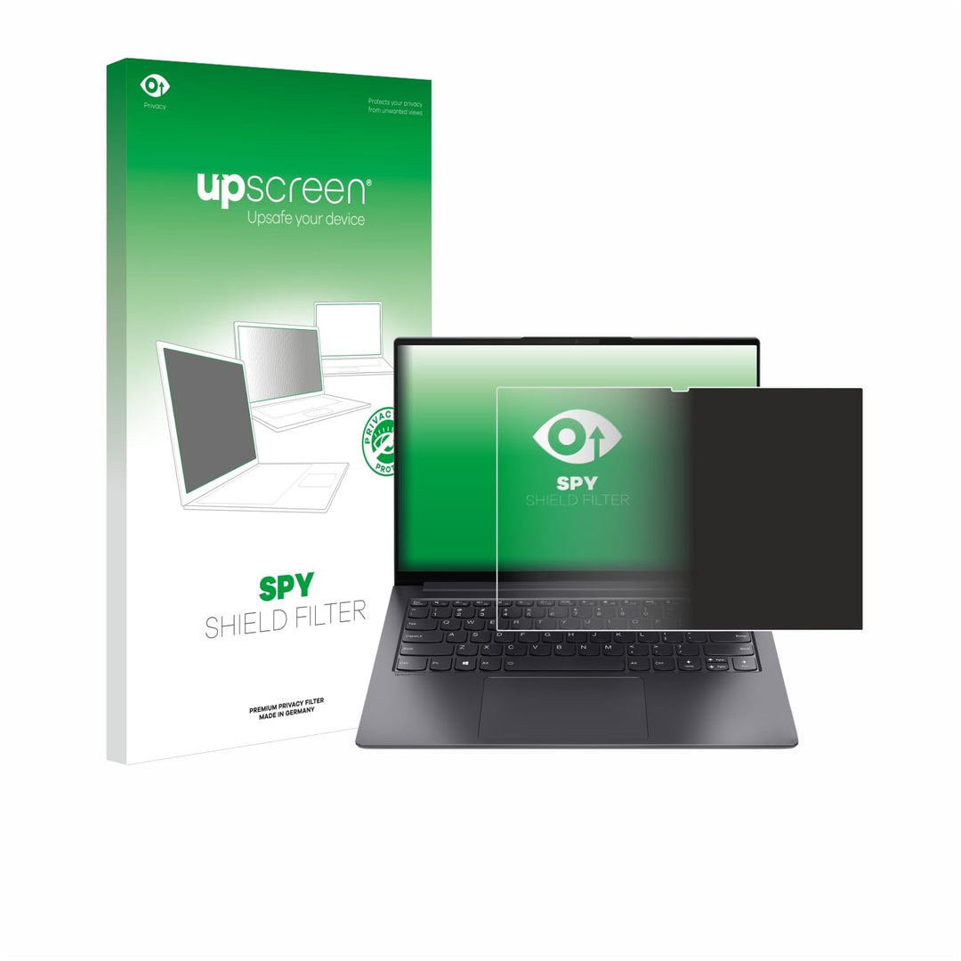 upscreen Blickschutzfilter für Lenovo Yoga Slim 7 Pro 14" Privacy Filter Blickschutzfolie Sichtschut
