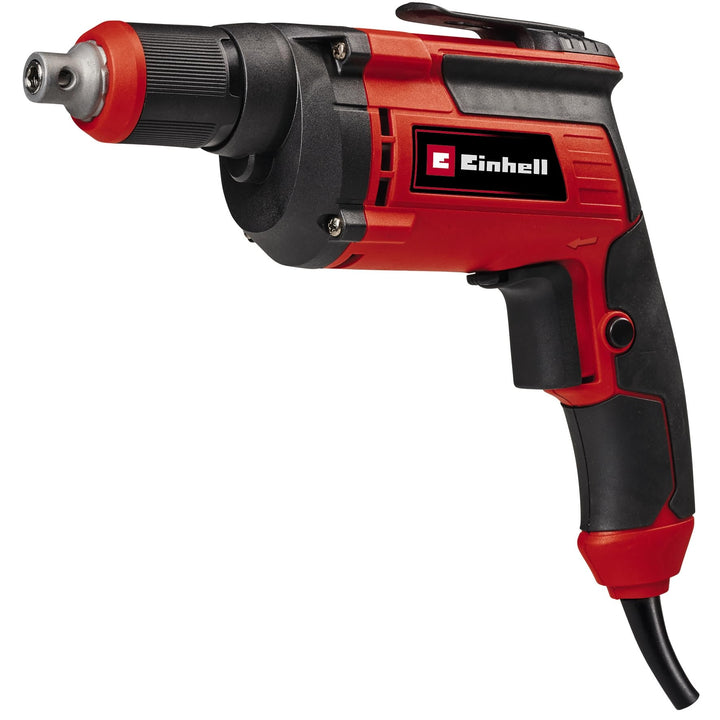 Einhell Trockenbauschrauber TC-DY 710 E (710 W, einstellbarer Tiefenanschlag, 4.000 min-1 max. Leerl