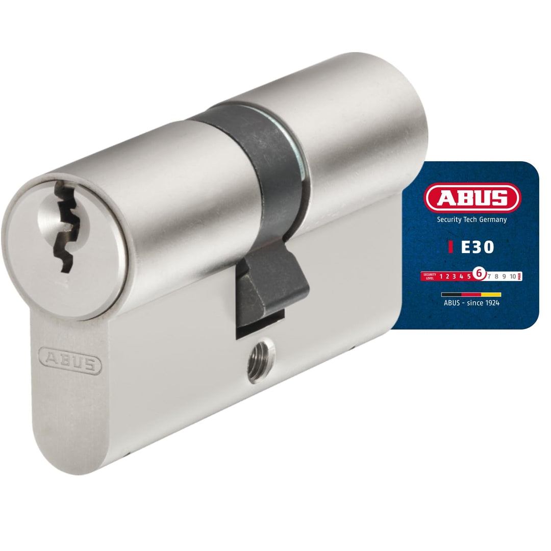 ABUS Profilzylinder E30NP 35/60 inklusive 5 Schlüssel, 18300, 35/60