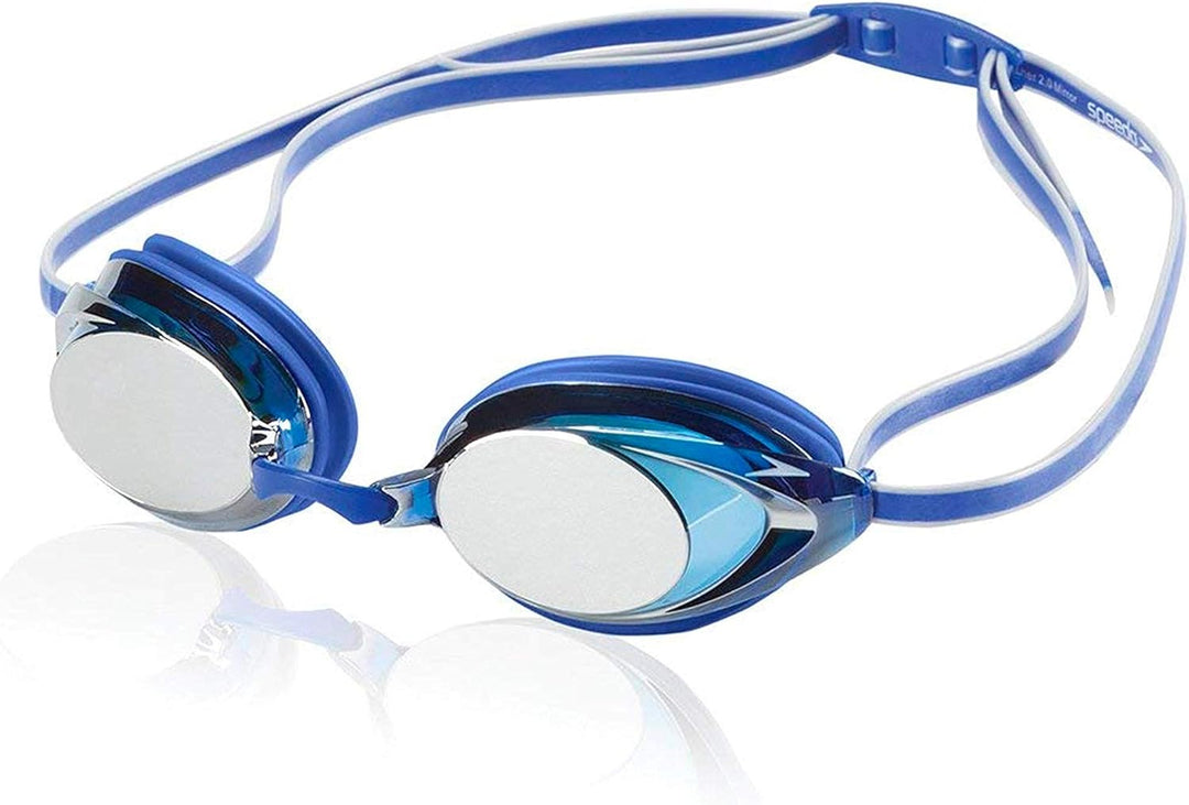 Speedo Vanquisher 2.0 Schwimmbrille, Panorama, blendfrei, beschlagfrei, mit UV-Schutz Schwarz, Schwa