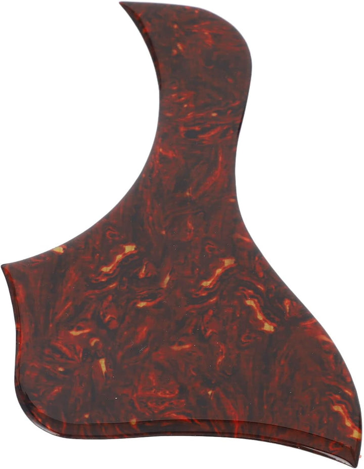 Tissting Akustikgitarren Pickguard, Universal PVC Schutzplatte für Gitarrenkörper Schlagschutz Gitar