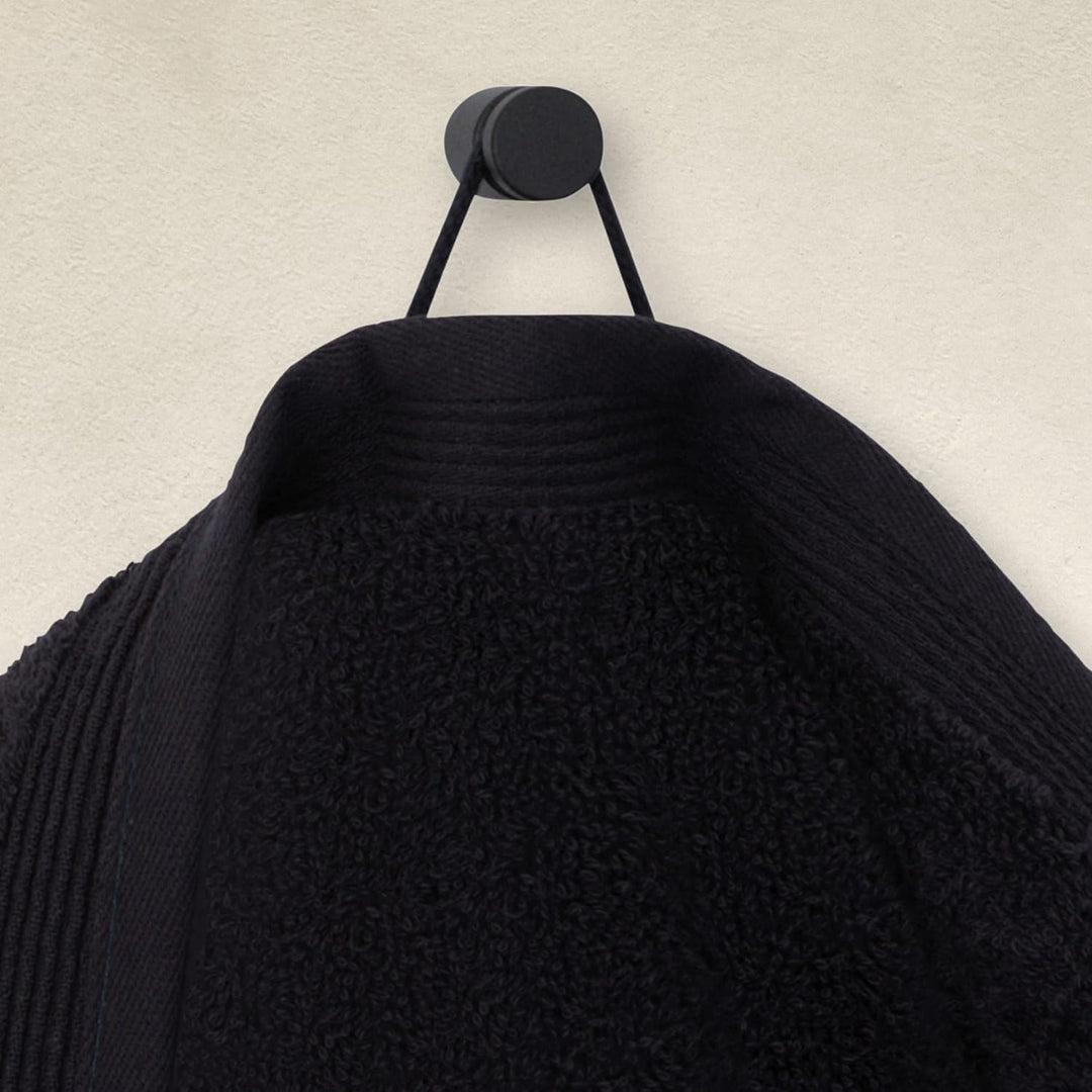 Möve Superwuschel Saunatuch 80 x 200 cm aus 100% Baumwolle, Dark Grey (Packung mit 2) Dark Grey 80 x