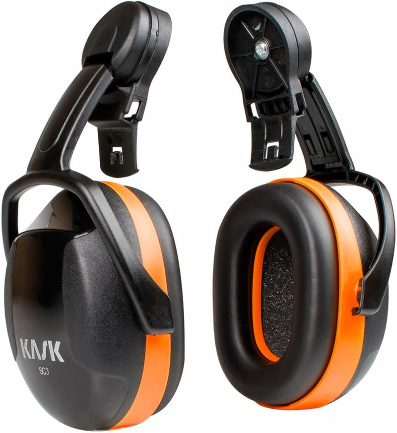 Kask "SC3 SNR Gehörschutz 31 dB, schwarz und orange, Orange, M