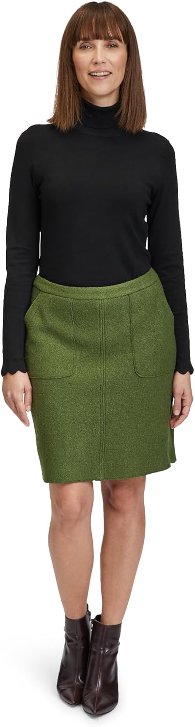 Betty Barclay Damen Feinstrickpullover mit Wellenstruktur 40 Schwarz, 40 Schwarz