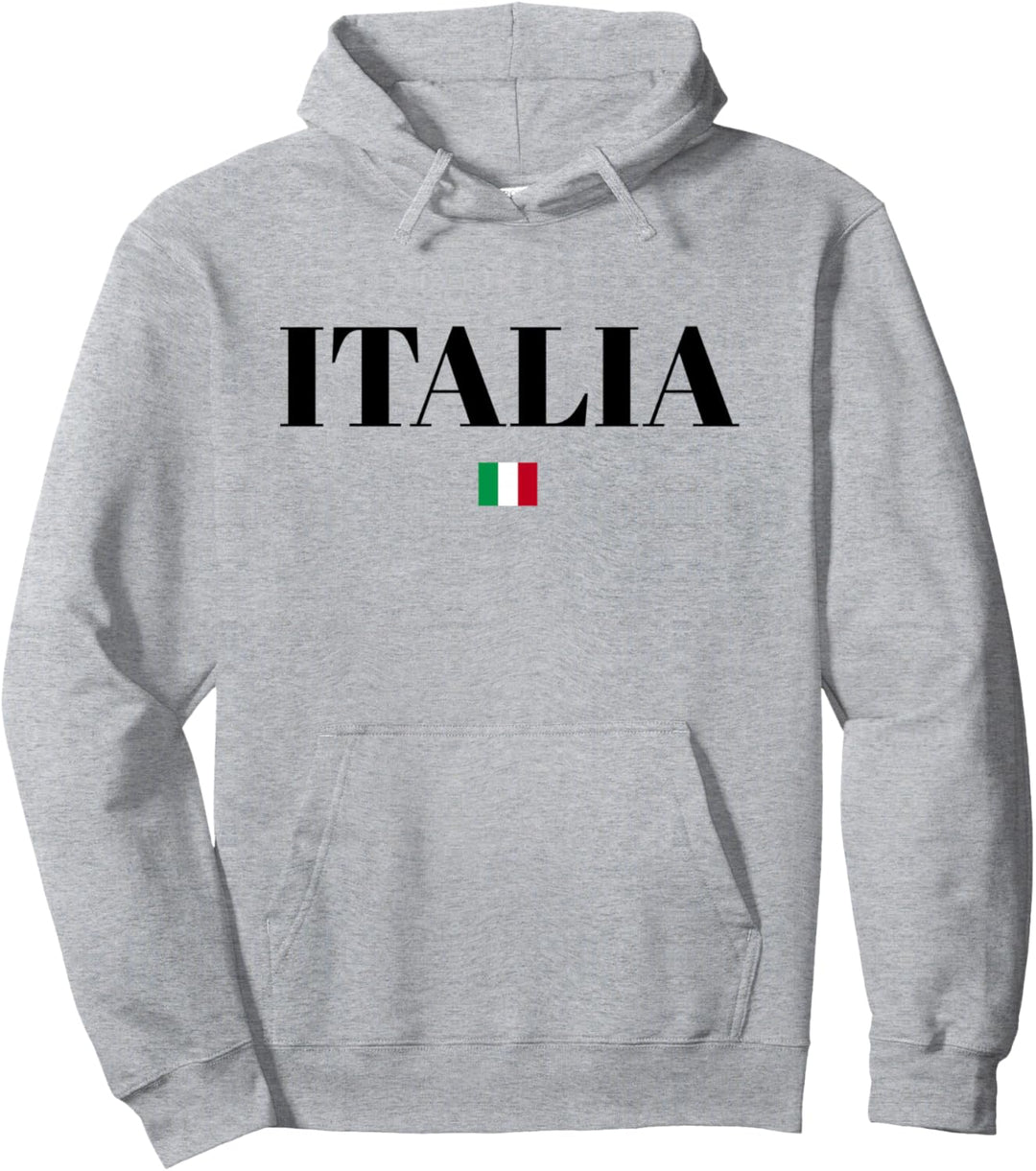 ITALIEN Flagge | Damen Herren Kinder | Weiss ITALIA Pullover Hoodie