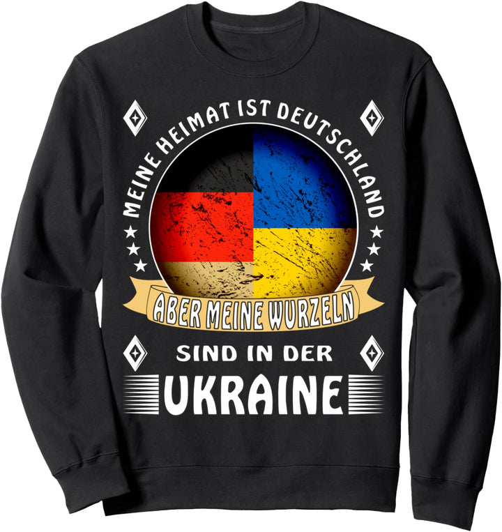 Deutsch Ukrainer Deutschland Ukrainische Flagge Ukraine Sweatshirt