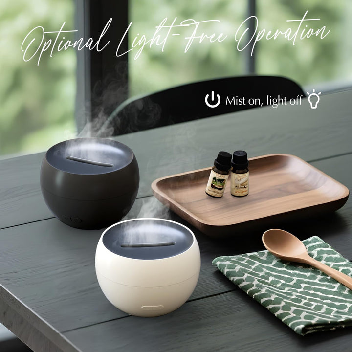 SALKING 2ER Aroma Diffuser Flammeneffekt, 150ML Aromatherapie Diffusor für ätherische Öle, Duftöldif