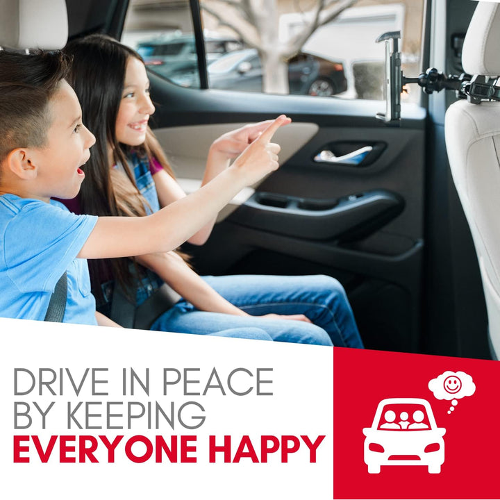 Macally HRMOUNTPROB KFZ-Halterung für Apple iPad Pro/Air/Mini, Tablets, Nintendo Switch, iPhone, Sma