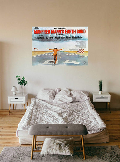 Manfred Mann's Earth Band - Watch and Hear, Wiesbaden 1978 » Konzertplakat/Premium Poster | Live Kon