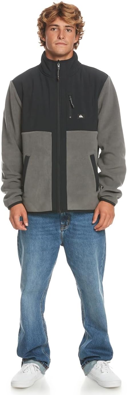 Quiksilver Herren Fz Polar Sweatshirt (1er Pack) XS Iron Gate, XS Iron Gate
