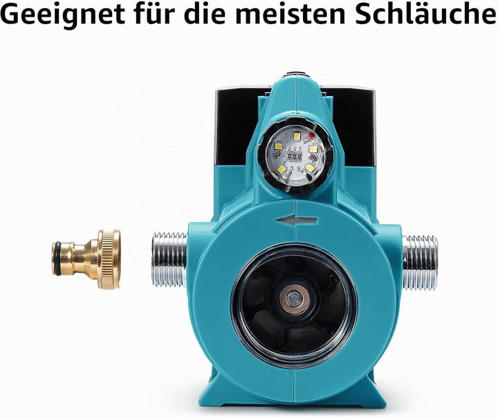 Mellif Wasserpumpe für Makita 18 V Akku, elektrische Gartenpumpe, kabellose tragbare selbstansaugend