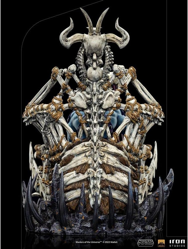 Iron Studios Les Maîtres des Universums – Figur Art Scale Deluxe 1/10 Skeletor on Throne Deluxe, 29