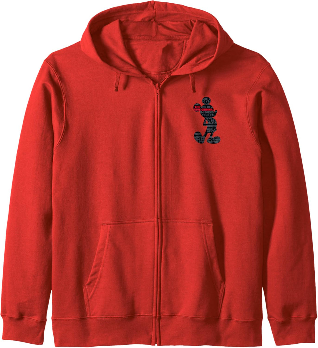 Disney Mickey Mouse Silhouette Left Chest Kapuzenjacke