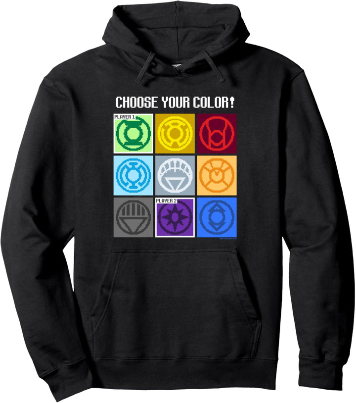 Green Lantern Choose your Color Pullover Hoodie