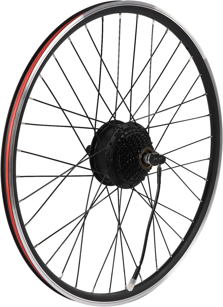28"/29"/700C 36V 250W Ebike Hinterrad Umbausatz Kit E-Bike Nachrüstsatz mit DIY E-Bike LCD Display E