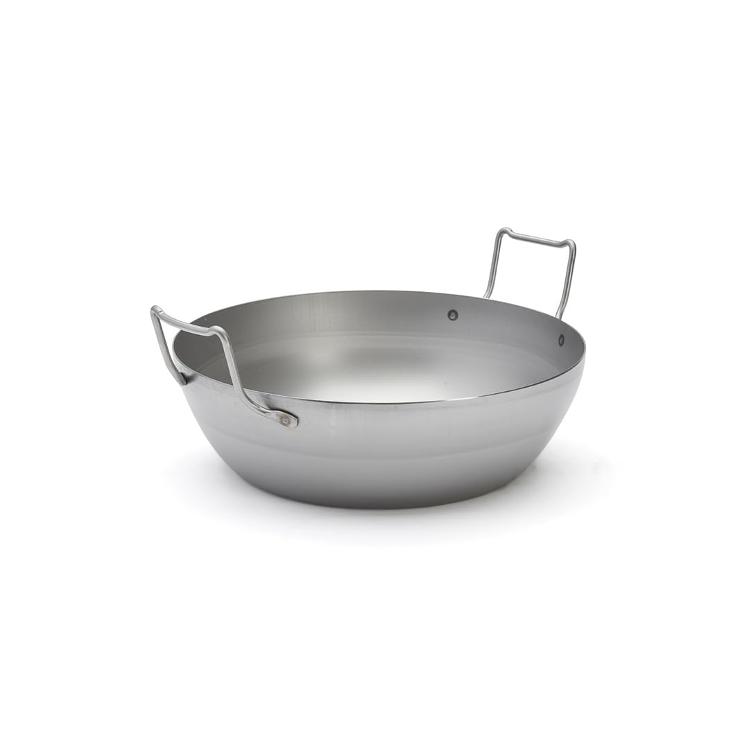 DeBuyer Fritiertopf, Edelstahl, Silber, 32 cm, 27.9 x 20.1 x 10.9 cm, 27.9 x 20.1 x 10.9 cm