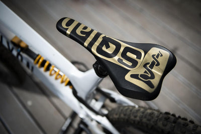 SQlab Unisex Jugend 611 Ergowave Fabio Wibmer MTB Sattel, 14 cm