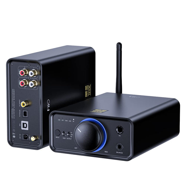 FiiO K7 BT (Bluetooth) - Full Balanced HiFi DAC Kopfhörer-Verstärker AK4493S*2, XMOS XU208 PCM384kHz