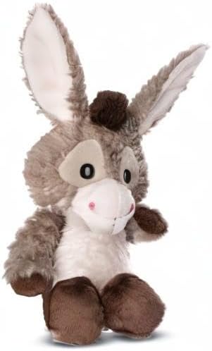 NICI Kuscheltier Esel Donkeylee 22 cm – naturgetreues Stofftier aus weichem Plüsch zum Kuscheln und