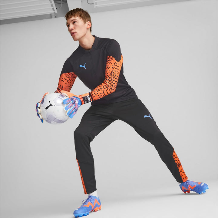 PUMA Ultra Ultimate 1 NC Torwarthandschuh hellblau / orange 9, hellblau / orange 9