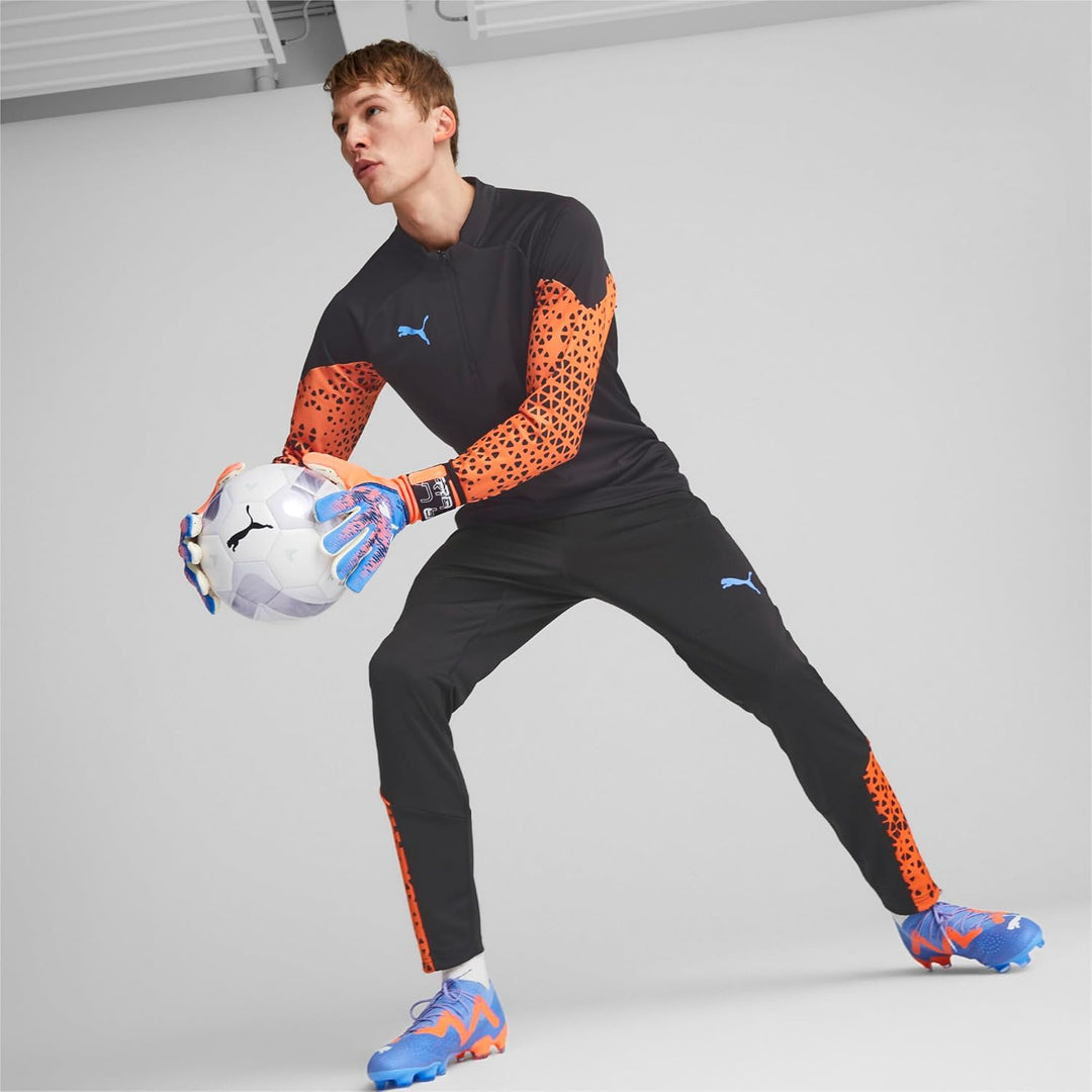 PUMA Ultra Ultimate 1 NC Torwarthandschuh hellblau / orange 7, hellblau / orange 7
