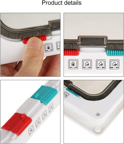 Kleine Tür für Tiere, Original, einfach zu platzieren, klassisches Design, Katzenklappe mit Tunnel,