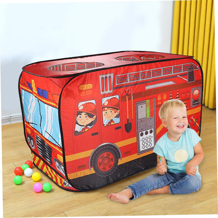 Pop-Up-Zelt für Kinder, 112 x 70 x 74 cm, faltbares Autozelt, atmungsaktives Spielzelt mit Rolltür u