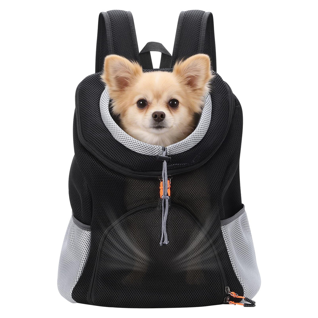 Hundetransportrucksack, Hundevorderrucksack, Haustiertransportrucksack, Fronttragerucksack, belüftet