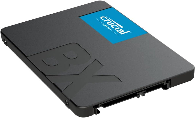 Crucial BX500 480GB 3D NAND SATA 2,5 Zoll Interne SSD - Bis zu 540MB/s - CT480BX500SSD1, Festkörper-