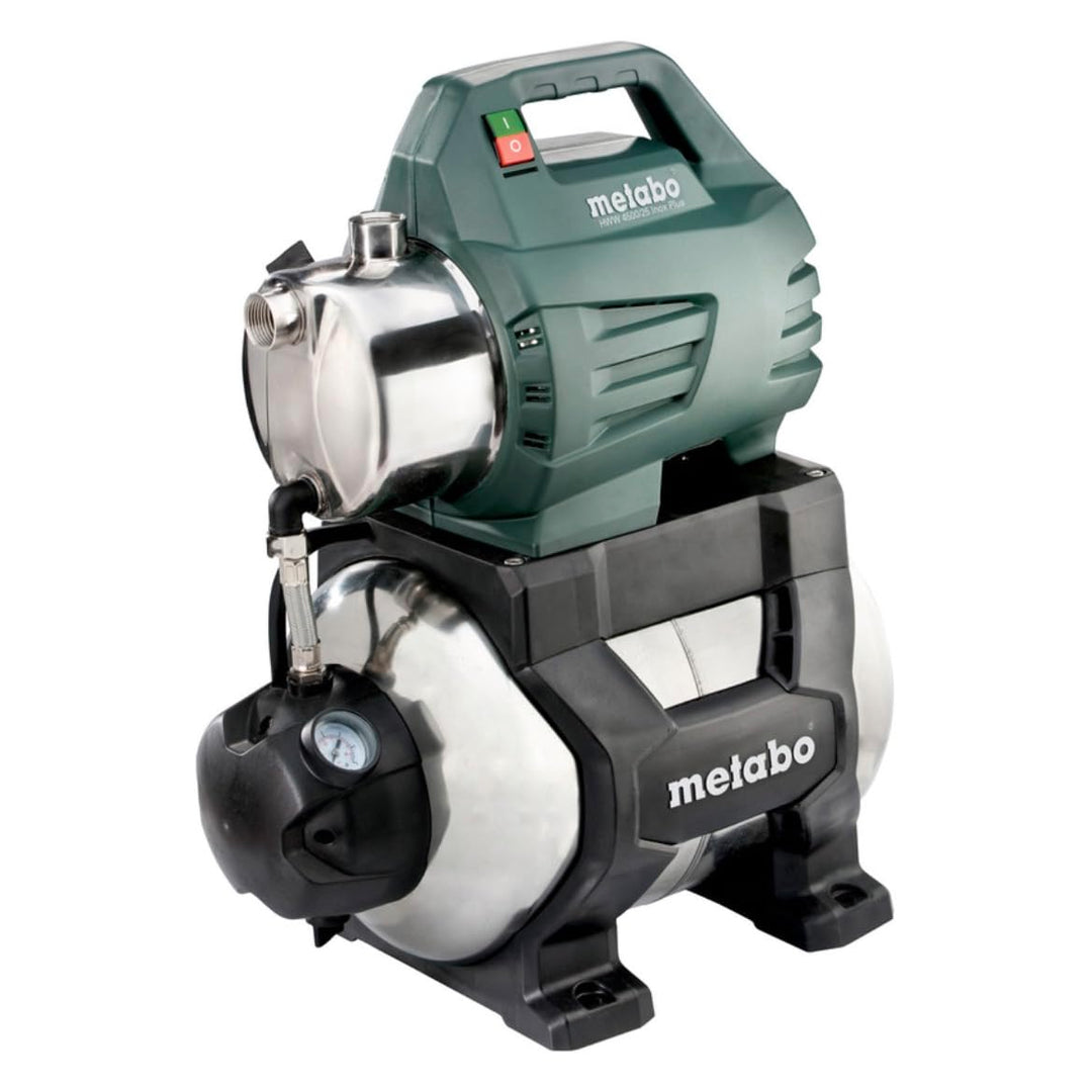 Metabo Hauswasserwerk HWW 4500/25 Inox Plus (600973000) Karton, Nennaufnahmeleistung: 1300 W, Max. F