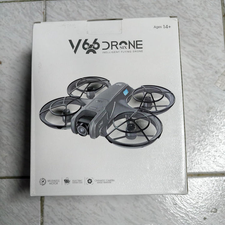 RC Drohne mit Dual Kamera, Propellerschutz für mehr Sicherheit, LED Beleuchtung – Bürstenloser Motor
