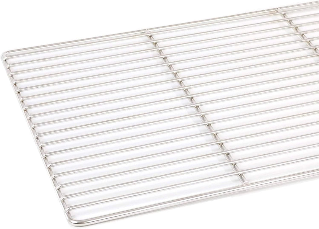 Edelstahl Grillrost 80 x 40 cm Elektropoliert