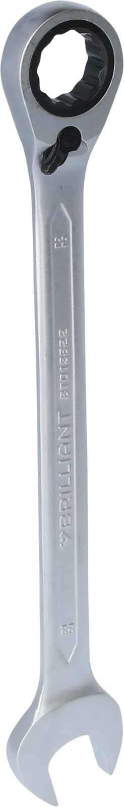 KS TOOLS Ratschenringschlüssel, umschaltbar, 22 mm 22 mm einzeln, 22 mm einzeln