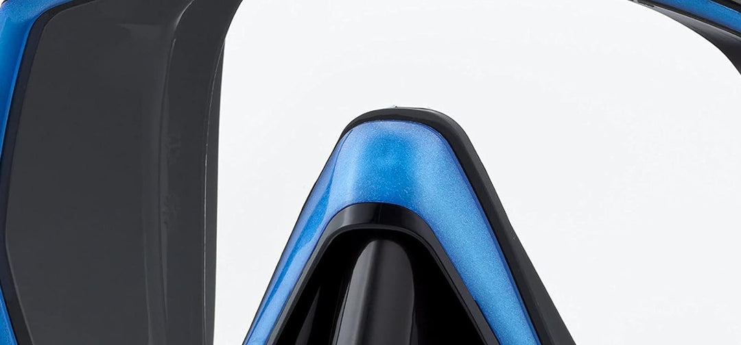 Taucherbrille Tusa Freedom HD - einglas tauchmaske schnorchelmaske erwachsene profi (M-1001) azul/ne