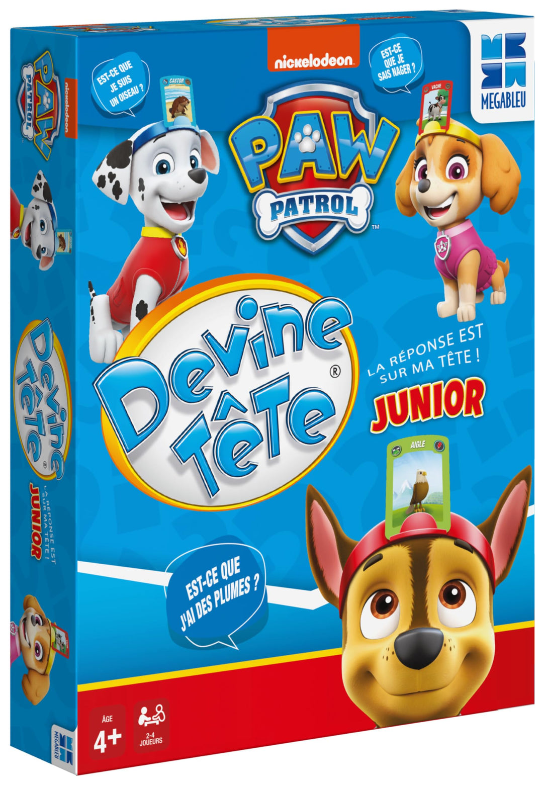 Spin Master Games Kids Game HedbanzJnr Paw Patrol EFR