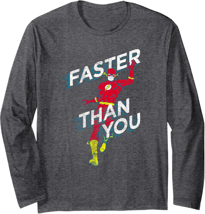 The Flash Faster Than You Langarmshirt