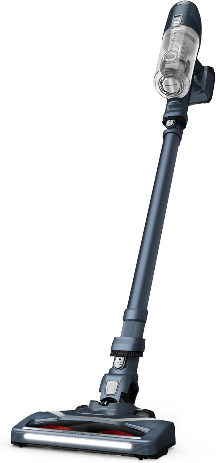 Rowenta X-Pert 6.60 Akkustaubsauger, 100W Leistung, 45 Min Laufzeit, kabellos & beutellos, LED-Bürst
