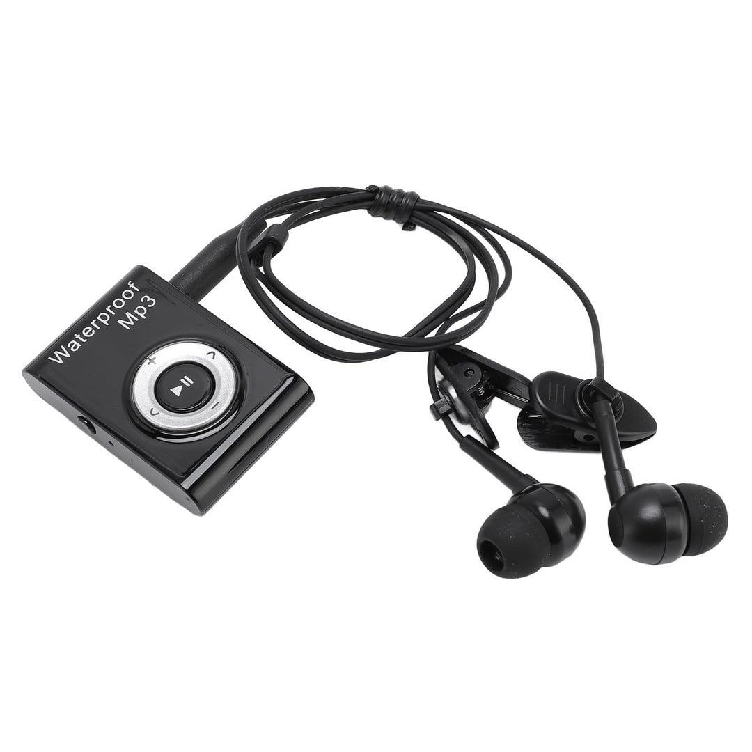 Bewinner 8 GB MP3 -Player Zum Schwimmen und Laufen, IPX8 wasserdichte Unterwassermusik Player, Multi