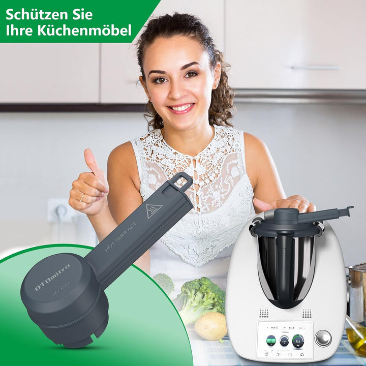 Dampfumleiter für Thermomix TM5 TM6 TM31 TM21, Dampfableiter für Küchen Hängeschränke Schutz, Dampf