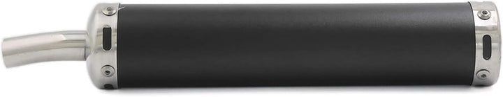 sourcing map 22mm Einlass Dmr Motorrad Auspuff Schalldämpfer System Schwanz Rohr 280mm x 60mm