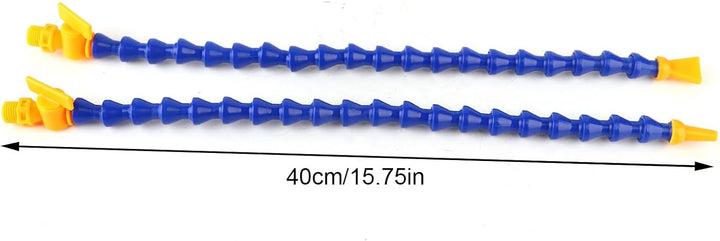 Kühlmittelschlauch 12 Stück Universal-Sprühöl-Wasserschlauch 1/4 "PT Flach- / Rundschlauch für CNC-D