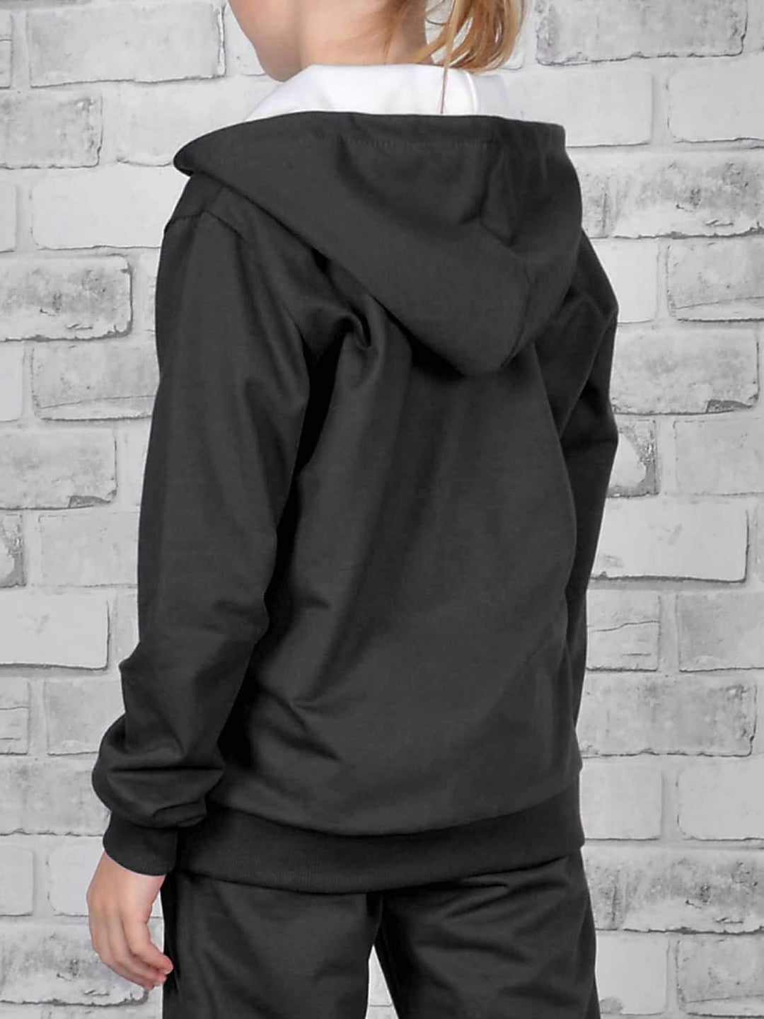 KMISSO Mädchen Sweatjacke mit Kapuze Kinder Hoodie Jacke – Reissverschluss, Baumwolle, Freizeithose